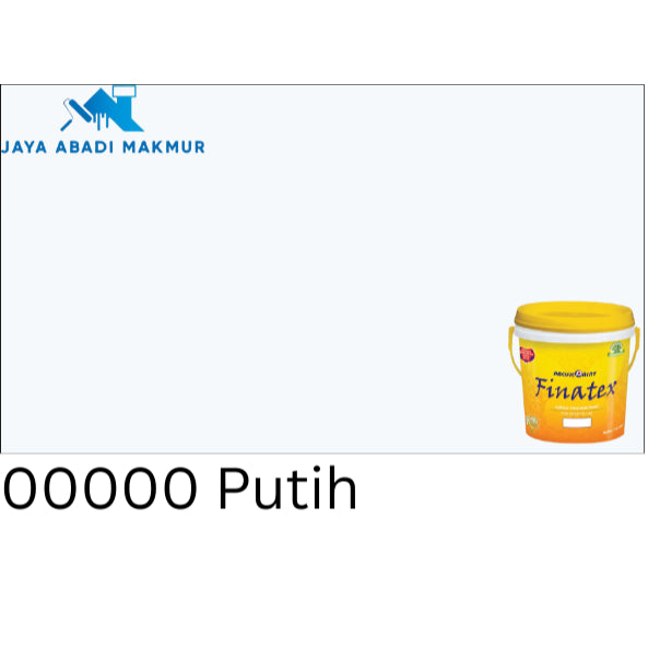Pacifc Paint FINATEX Cat Tembok Interior 5kg - Anti Pudar Low VOC Cat Dinding Interior / Ready Pack