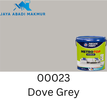 Cat Tembok Interior Metrotop Pacific Paint 25 Kg Anti Jamur Low VOC