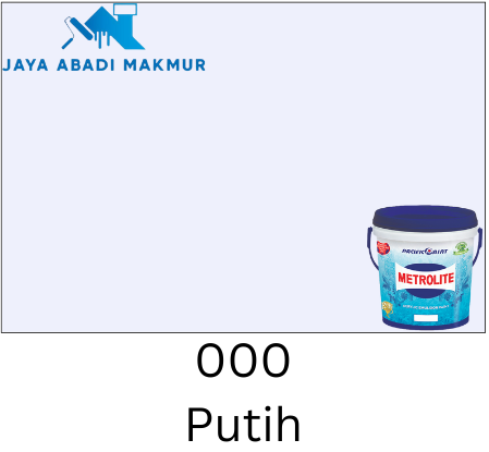 Pacific Paint Metrolite Acrylic Emulsion 3 Liter / Cat Dinding Interior / Pacific Tinting (et 1)