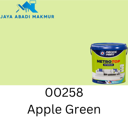 Cat Tembok Interior Metrotop Pacific Paint 25 Kg Anti Jamur Low VOC