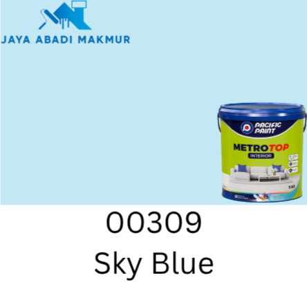 Cat Tembok Interior Metrotop Pacific Paint 25 Kg Anti Jamur Low VOC