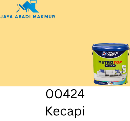 Cat Tembok Interior Metrotop Pacific Paint 25 Kg Anti Jamur Low VOC