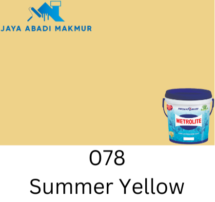 Pacific Paint Metrolite Acrylic Emulsion 3 Liter / Cat Dinding Interior / Pacific Tinting (et 1)