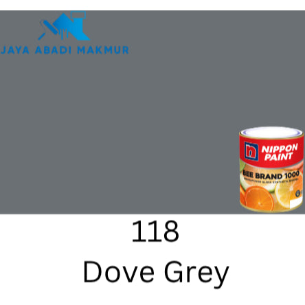 Nippon Paint Bee Brand 1000 0.9 Liter / Cat Kayu dan Besi / Warna Ready Pack