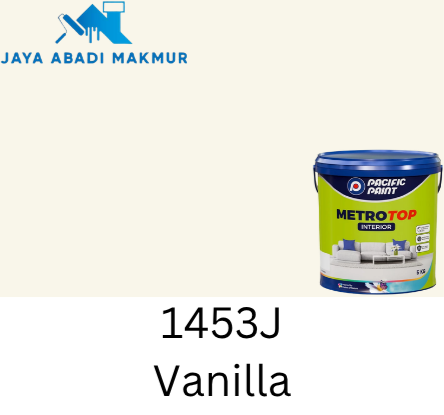 Cat Tembok Interior Metrotop Pacific Paint 25 Kg Anti Jamur Low VOC