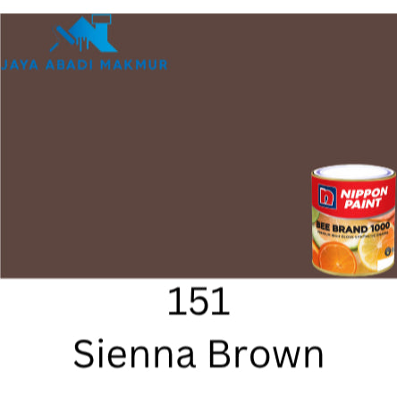 Nippon Paint Bee Brand 1000 0.9 Liter / Cat Kayu dan Besi / Warna Ready Pack