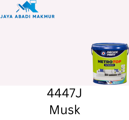 Cat Tembok Interior Metrotop Pacific Paint 25 Kg Anti Jamur Low VOC