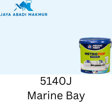Cat Tembok Interior Metrotop Pacific Paint 25 Kg Anti Jamur Low VOC