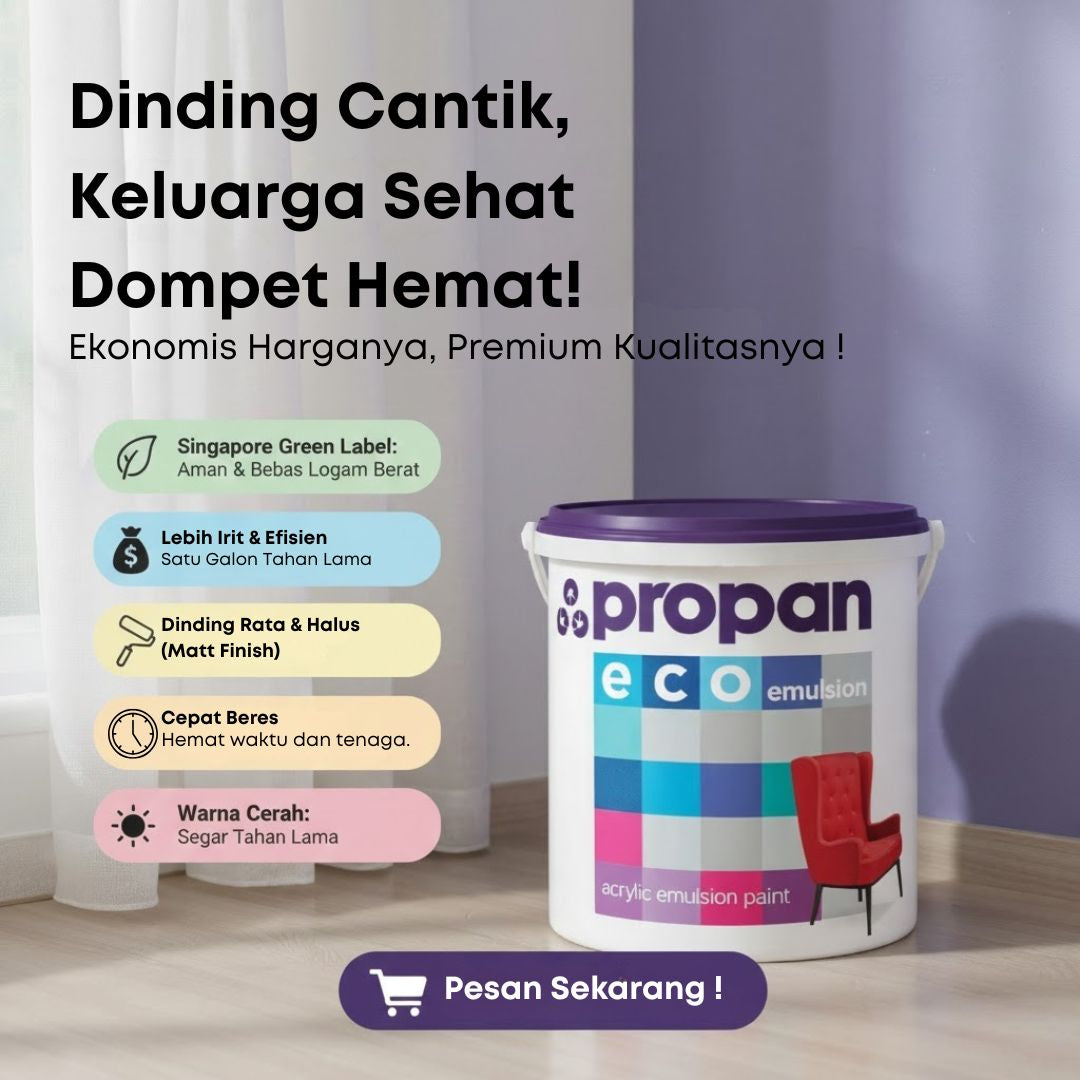 Propan Eco Emulsion EE-4010 5 kg / Cat Tembok Interior / Propan Tinting (ET 2)