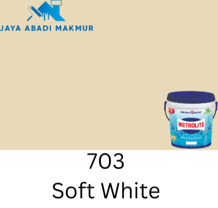 Pacific Paint Metrolite Acrylic Emulsion 3 Liter / Cat Dinding Interior / Pacific Tinting (et 1)