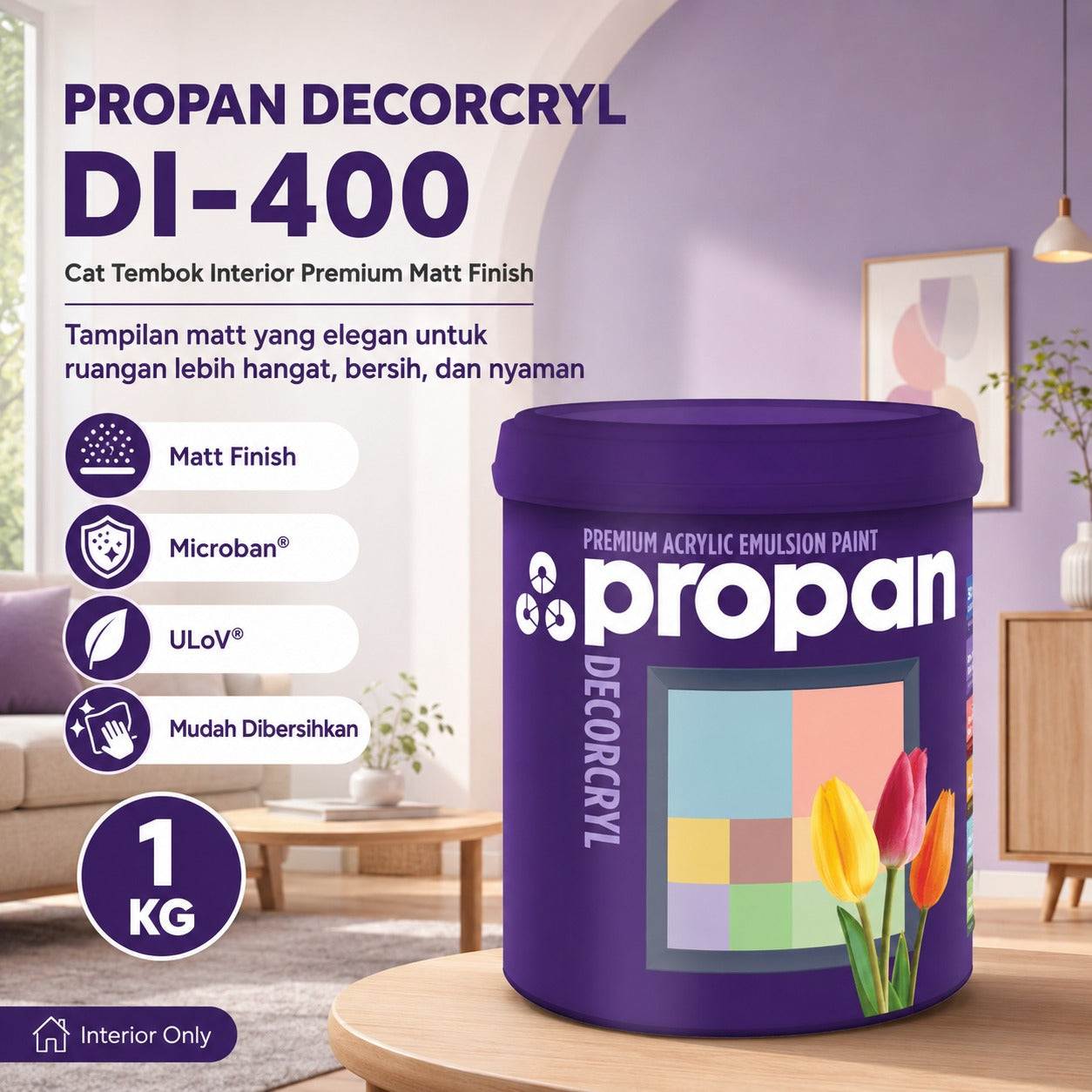 Propan DECORCRYL DI-400 2.5 Liter - Katalog Propan 1232 Colour Fashion - Et 1