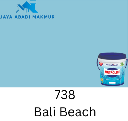 Pacific Paint Metrolite Acrylic Emulsion 3 Liter / Cat Dinding Interior / Pacific Tinting (et 1)