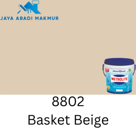 Pacific Paint Metrolite Acrylic Emulsion 3 Liter / Cat Dinding Interior / Pacific Tinting (et 1)