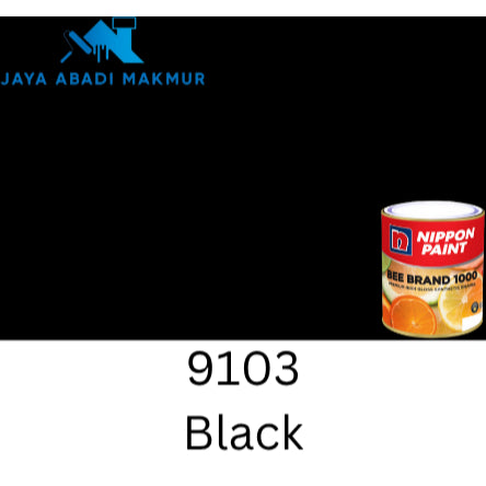 Nippon Paint Bee Brand 1000 0.9 Liter / Cat Kayu dan Besi / Warna Ready Pack
