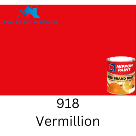 Nippon Paint Bee Brand 1000 0.9 Liter / Cat Kayu dan Besi / Warna Ready Pack