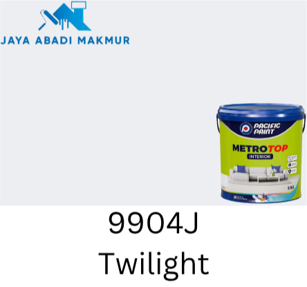 Cat Tembok Interior Metrotop Pacific Paint 25 Kg Anti Jamur Low VOC
