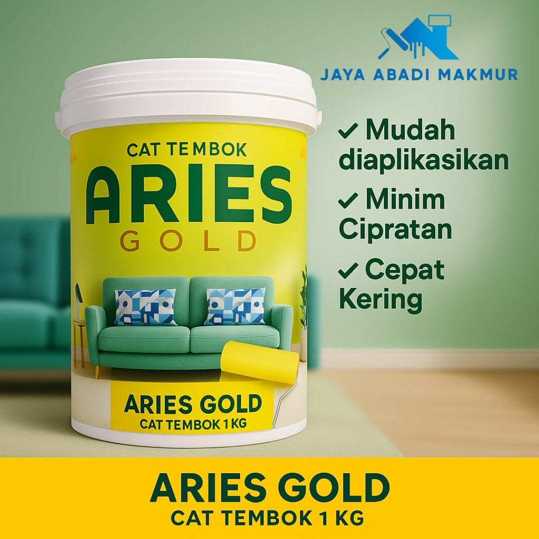 Avian Brands Aries Gold 1 kg Cat Tembok Interior Harga Ekonomis