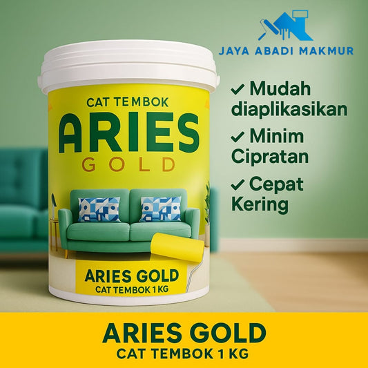 Avian Brands Aries Gold 1 kg Cat Tembok Interior Harga Ekonomis
