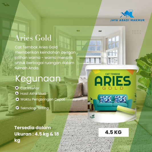 Avian Brands Aries Gold 4.5 kg Cat Tembok Interior Harga Ekonomis