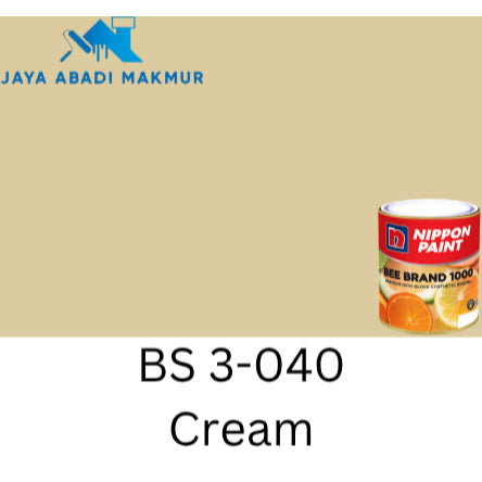 Nippon Paint Bee Brand 1000 0.9 Liter / Cat Kayu dan Besi / Warna Ready Pack