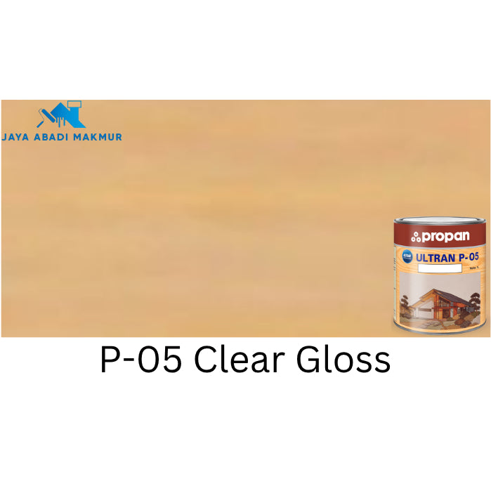 Propan Ultran Yunior P-05 1 Liter / Cat Politur Kayu Interior dan Eksterior