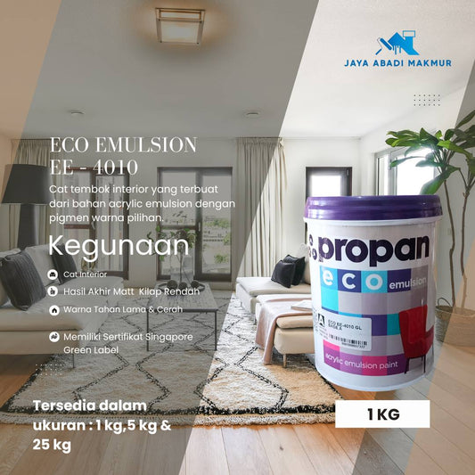 Propan Eco Emulsion EE-4010 1 kg / Cat Tembok Interior / Propan Tinting (ET 1)