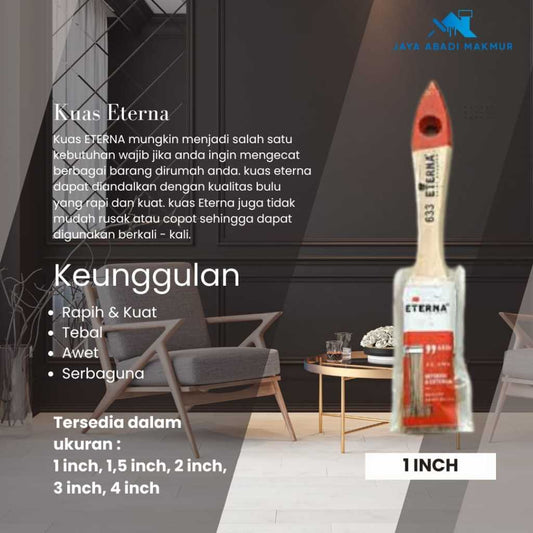 Kuas Cat Eterna / Kuas Serbaguna