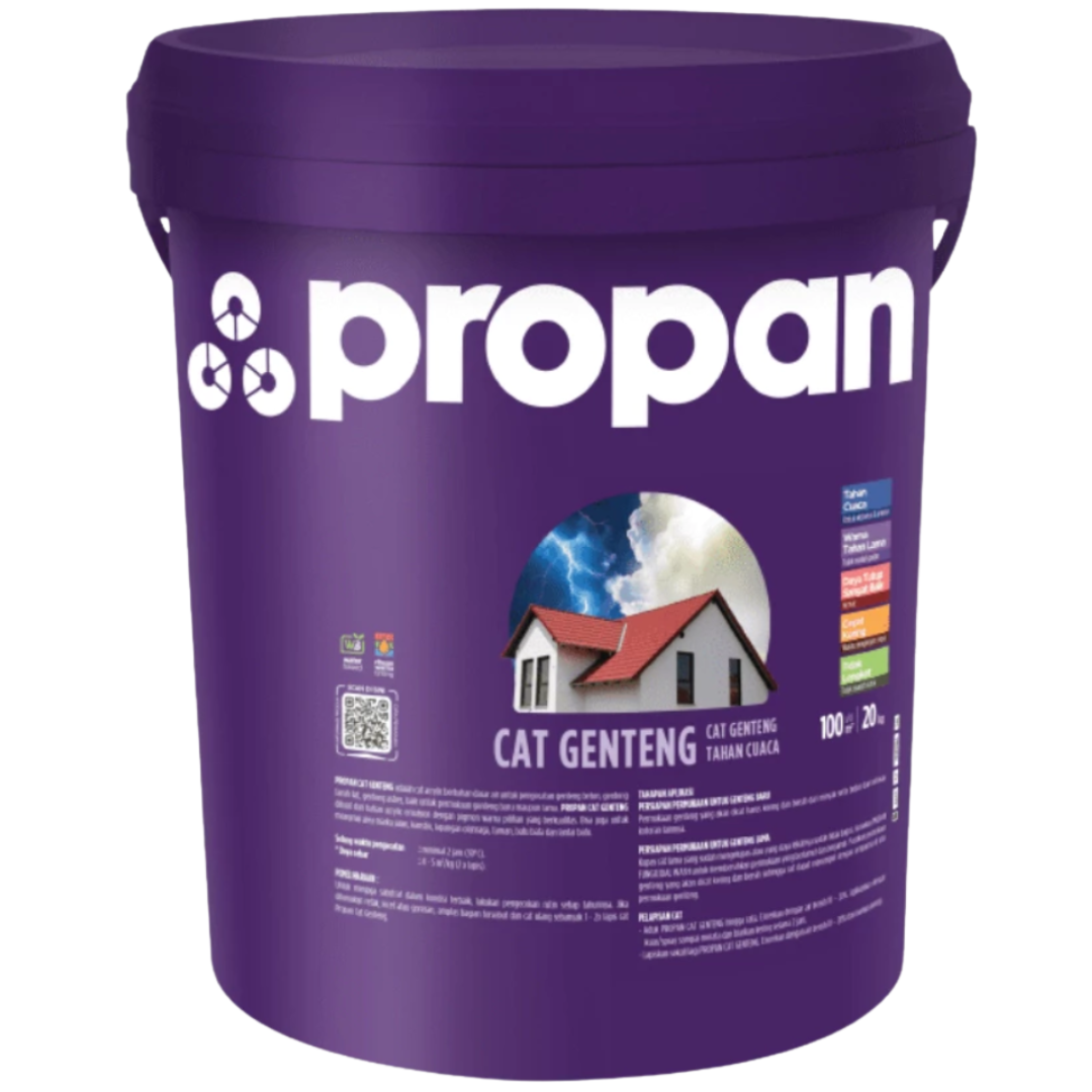 Propan Cat Genteng 20 kg   - Cat Tembok Eksterior Katalog Propan 1232 Colour Fashion - Et 3