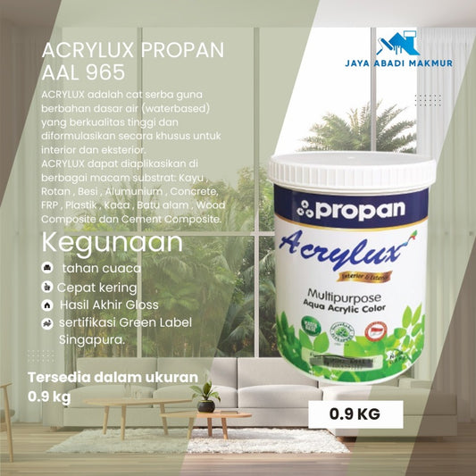 Propan Acrylux AAL 965 0.9 kg / Vernish Duco Waterbased