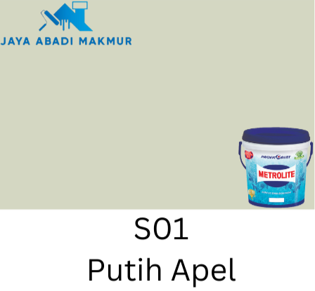 Pacific Paint Metrolite Acrylic Emulsion 3 Liter / Cat Dinding Interior / Pacific Tinting (et 1)