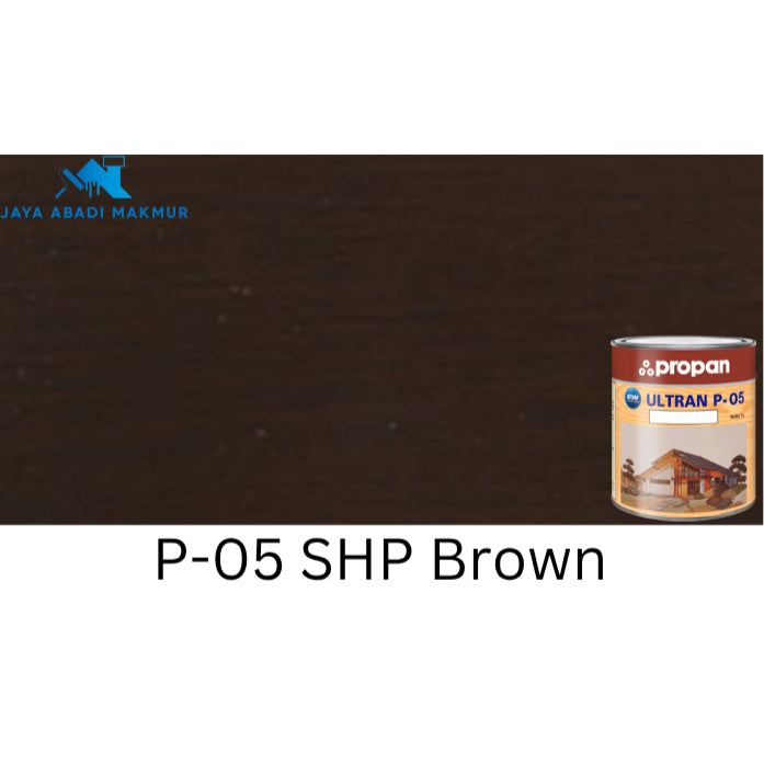 Propan Ultran Yunior P-05 1 Liter / Cat Politur Kayu Interior dan Eksterior