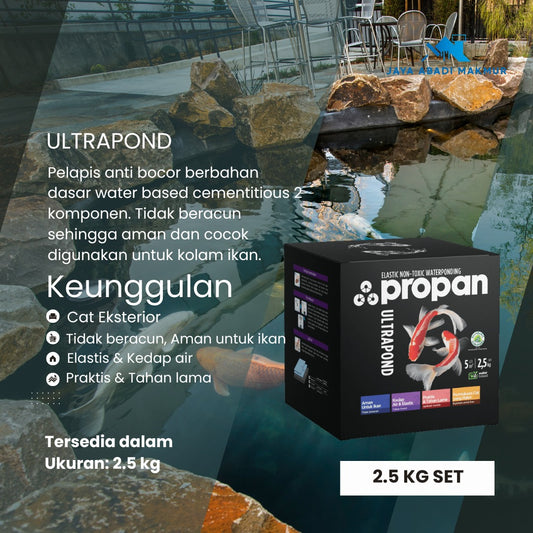 Propan Ultrapond 940 2.5 kg set / Cat Kolam Ikan