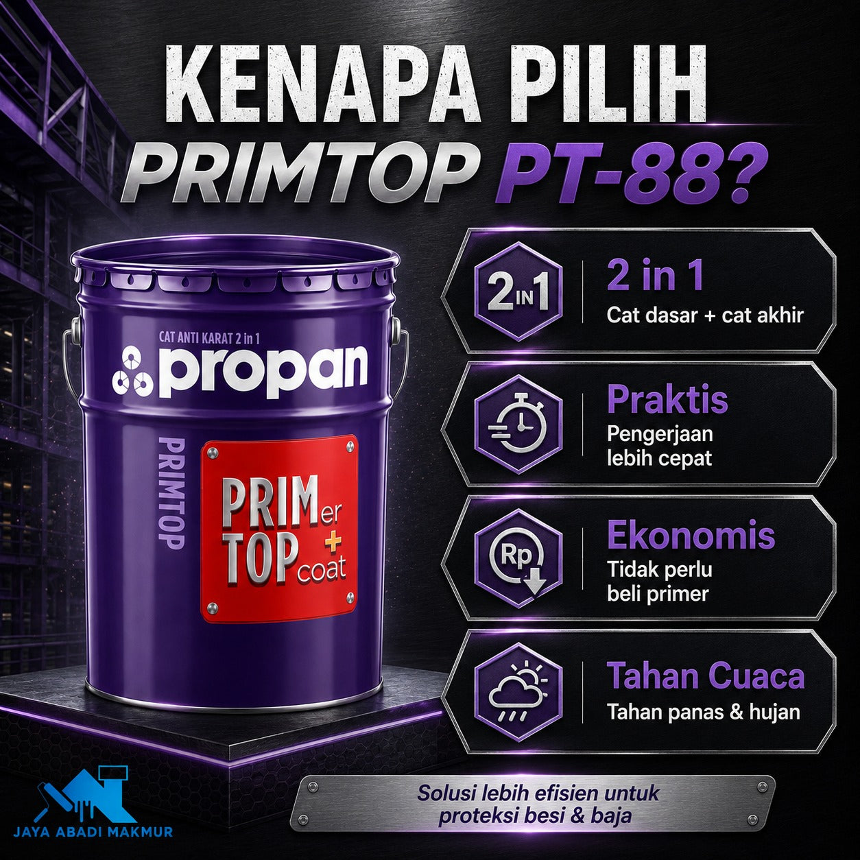 Propan Primtop 88 Gloss 20 kg / Custom Tinting / Propan Primtop Katalog