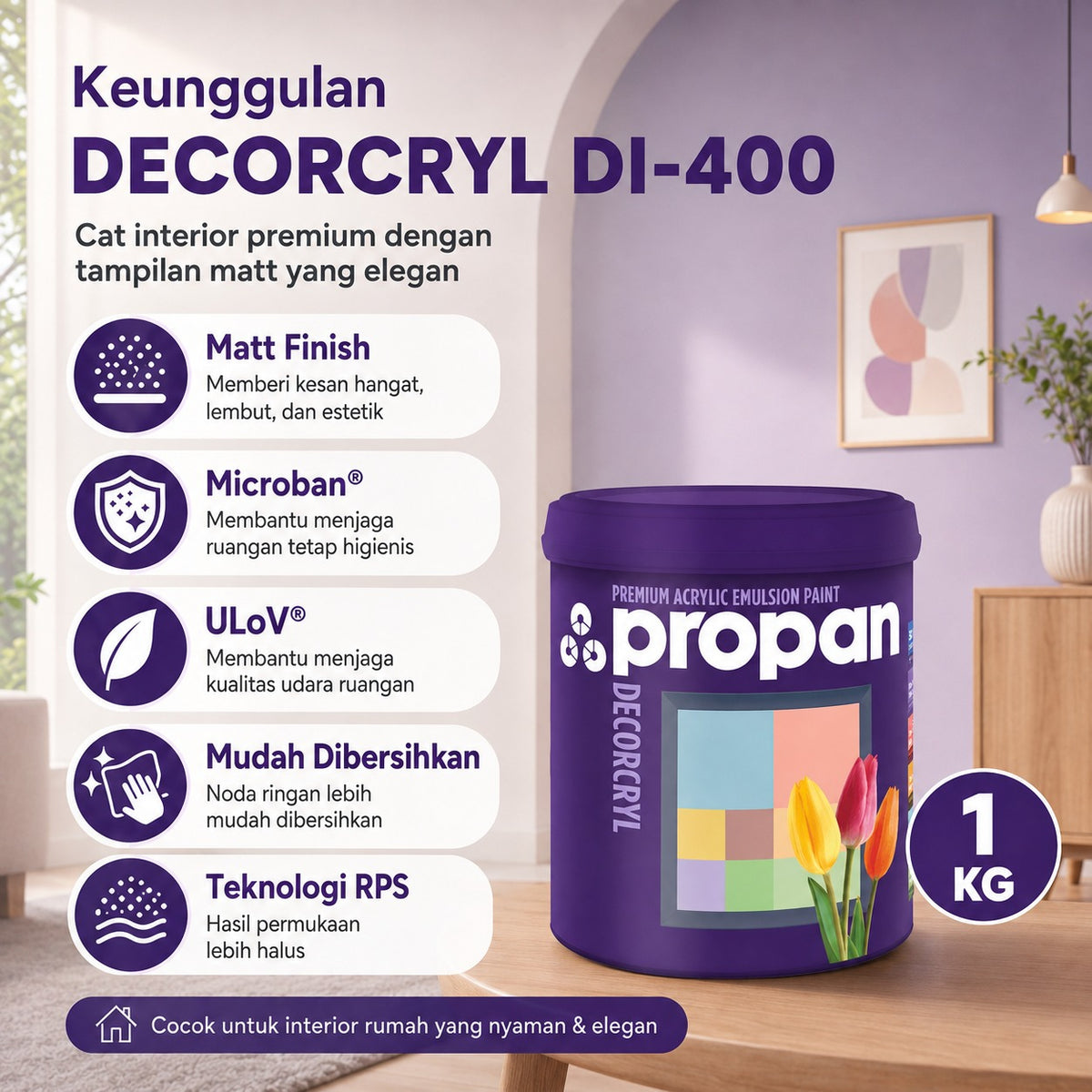 Propan DECORCRYL DI-400 2.5 Liter - Katalog Propan 1232 Colour Fashion - Et 1