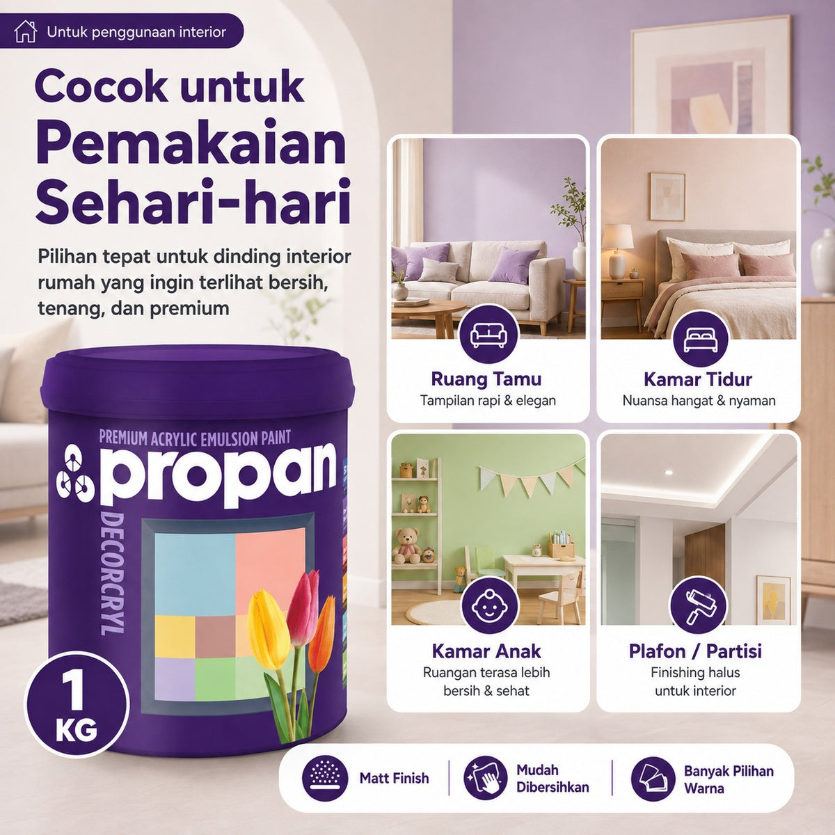Propan DECORCRYL DI-400 2.5 Liter - Katalog Propan 1232 Colour Fashion - Et 1