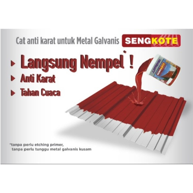 Propan Sengkote 950 1 Liter / Cat Metal Galvanis