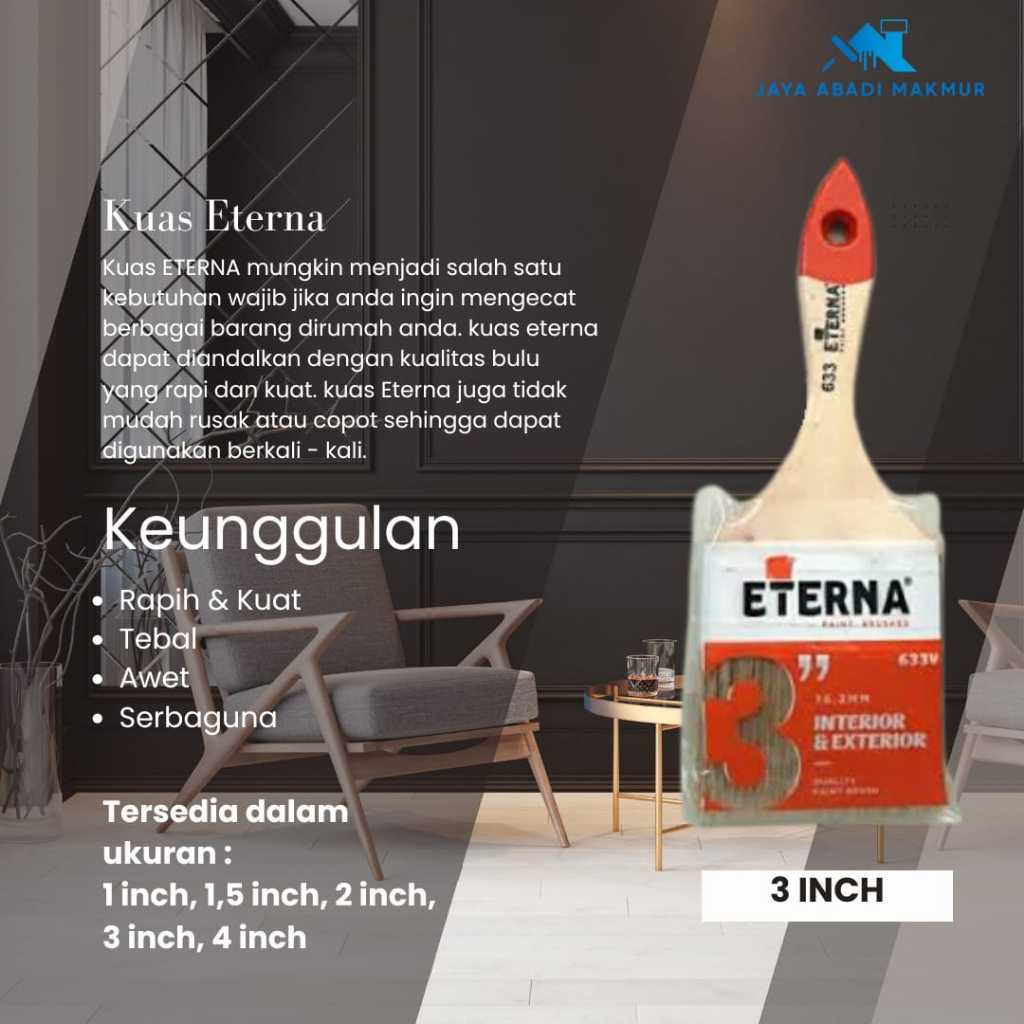 Kuas Cat Eterna / Kuas Serbaguna