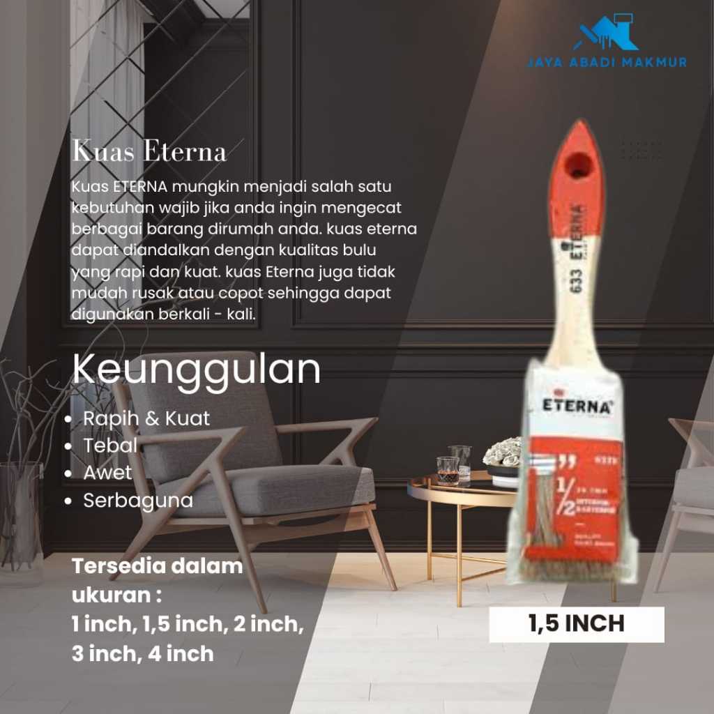 Kuas Cat Eterna / Kuas Serbaguna