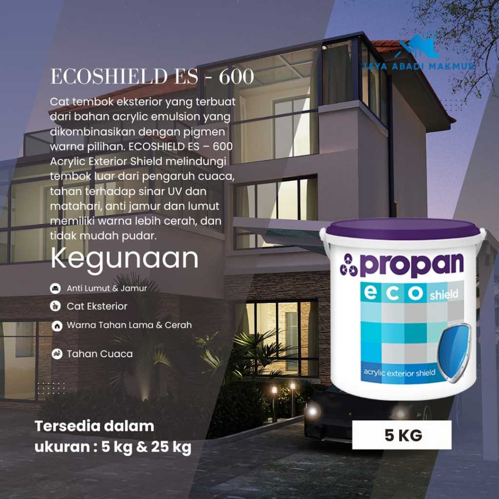 Cat Tembok Eksterior Propan Eco Shield ES-600 5kg - Et 1
