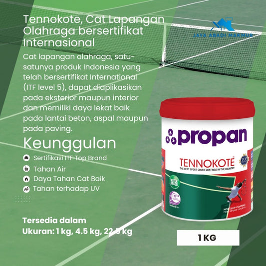 Propan Tennokote TNK-1000 1 kg Cat Lapangan Olahraga Katalog Propan 1232 Colour Fashion (et 8)