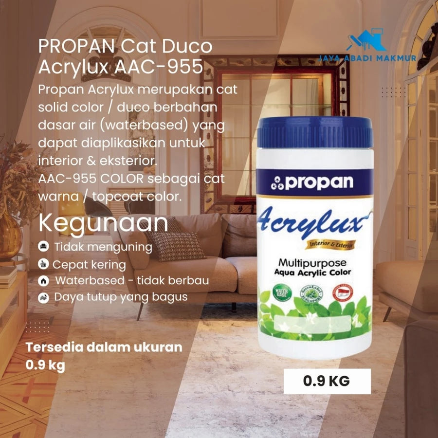 Propan Acrylux AAC 955 Gloss 0.9 kg / Cat Duco Waterbased /  / Propan Tinting