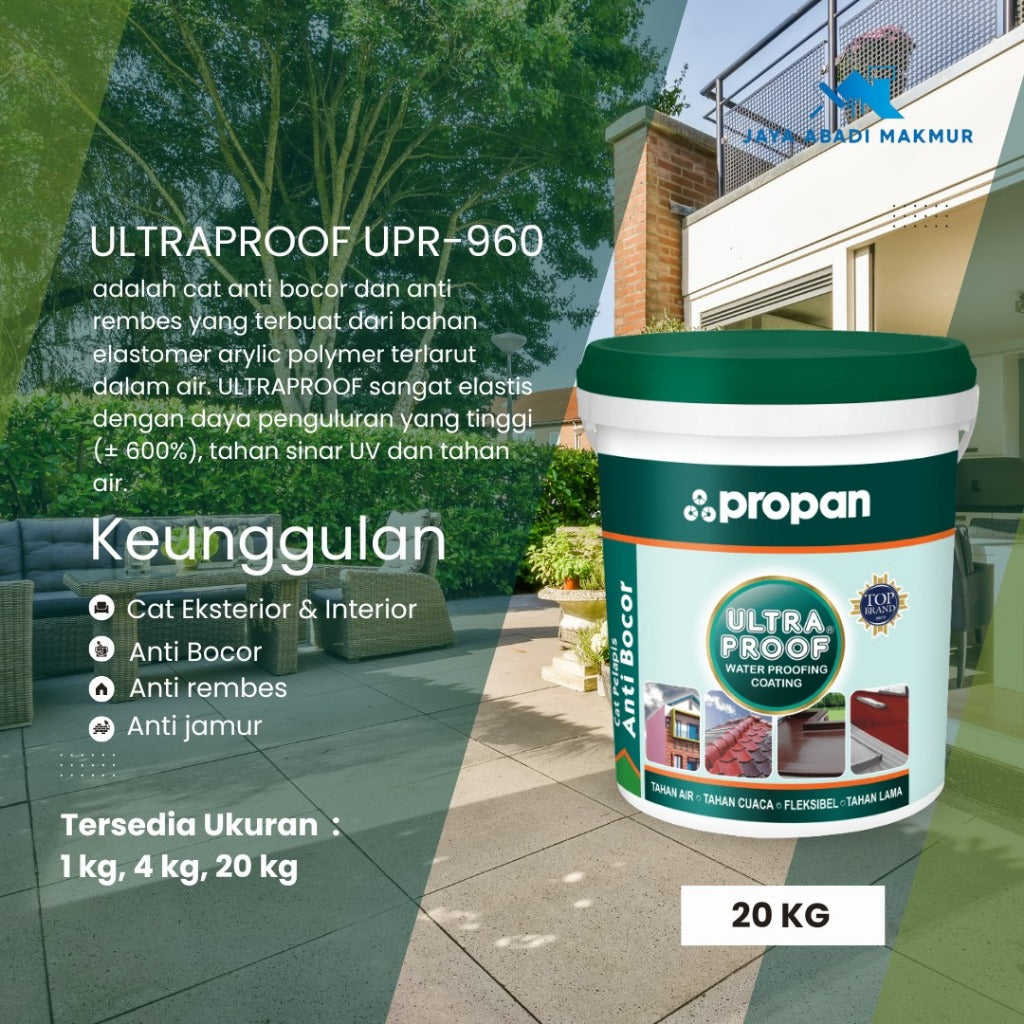Propan Ultraproof UPR-960 20 kg Cat Anti Bocor - Katalog Propan 1232 Colour Fashion  - Propan Tinting(et 11)