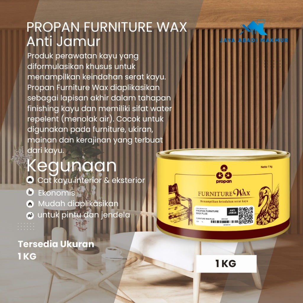 Propan Furniture Wax Natural 1 kg