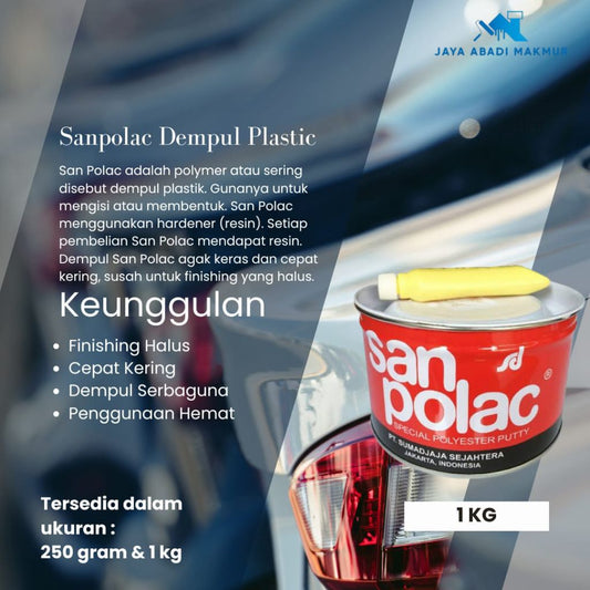 Dempul Sanpolac / Dempul Plastik
