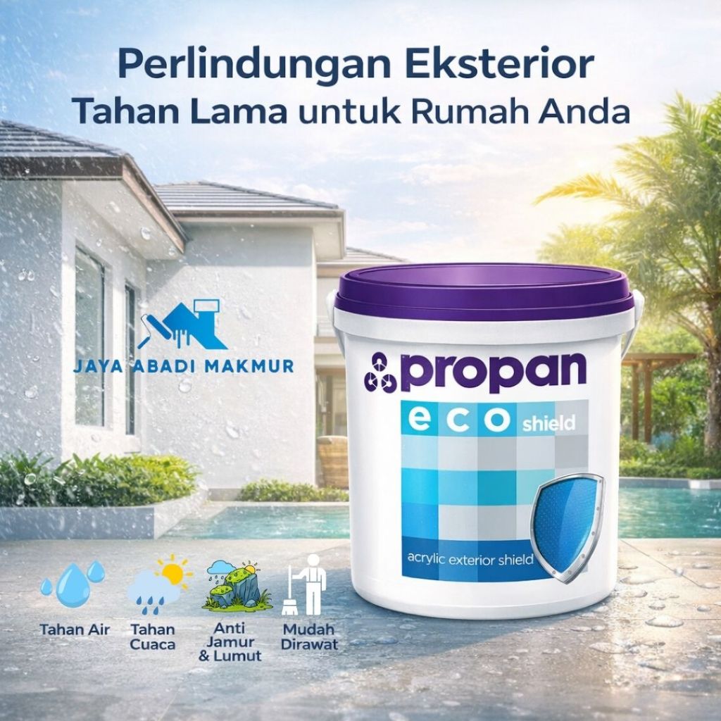 Cat Tembok Eksterior Propan Eco Shield ES-600 5kg - Et 1