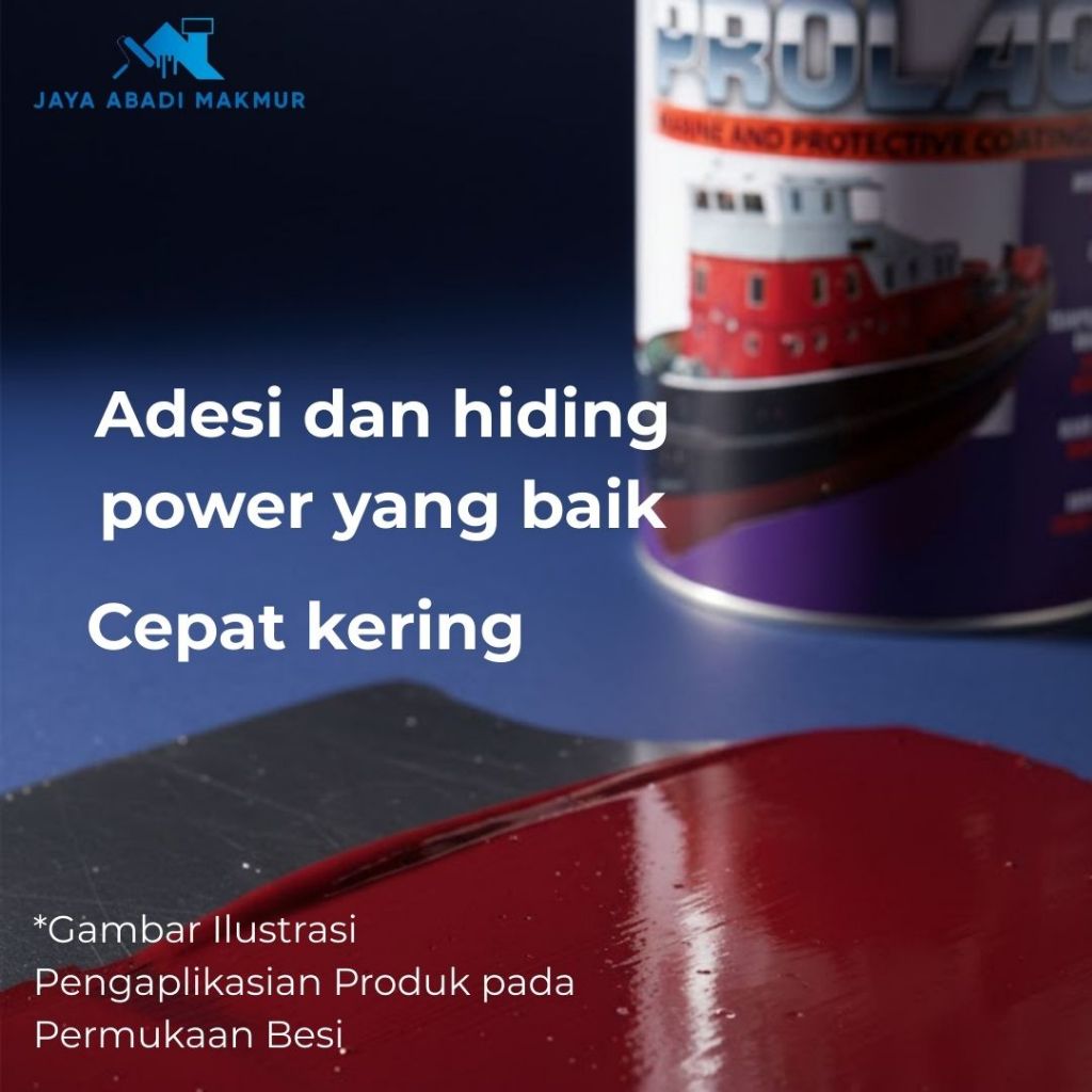 PROPAN PROLAC AKC-50600  5 Liter - Cat Besi Sintetik Cepat Kering - Topcoat Metal Anti Karat & Cuaca / Cat Kapal / Warna Custom / Propan Tinting