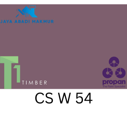 Propan Woodstain 633 Gloss 1 Liter / Cat Politur Waterbased / Warna Custom / Propan Tinting
