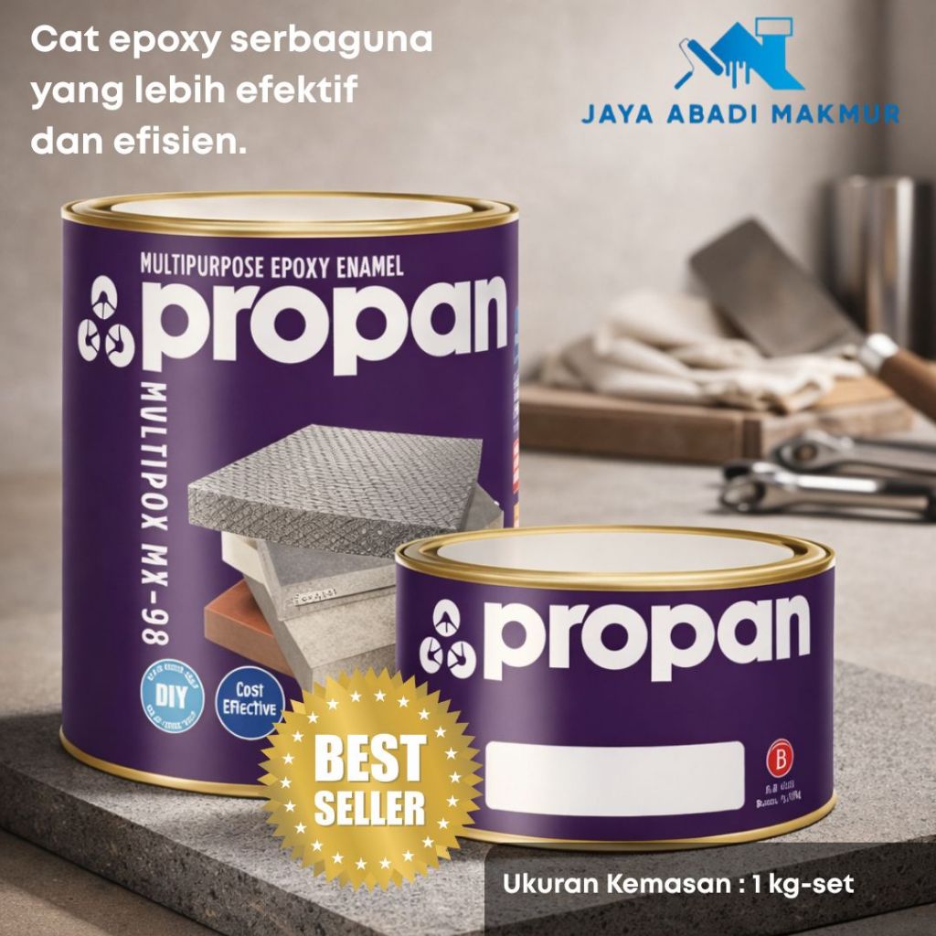 Propan MULTIPOX MX-98 Cat Epoxy Serbaguna Anti Jamur & Kimia - Set 1kg