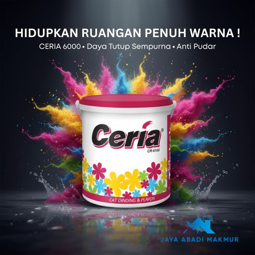 Propan CERIA CR-6100 5 kg / Warna Tinting / Katalog Ceria 6100