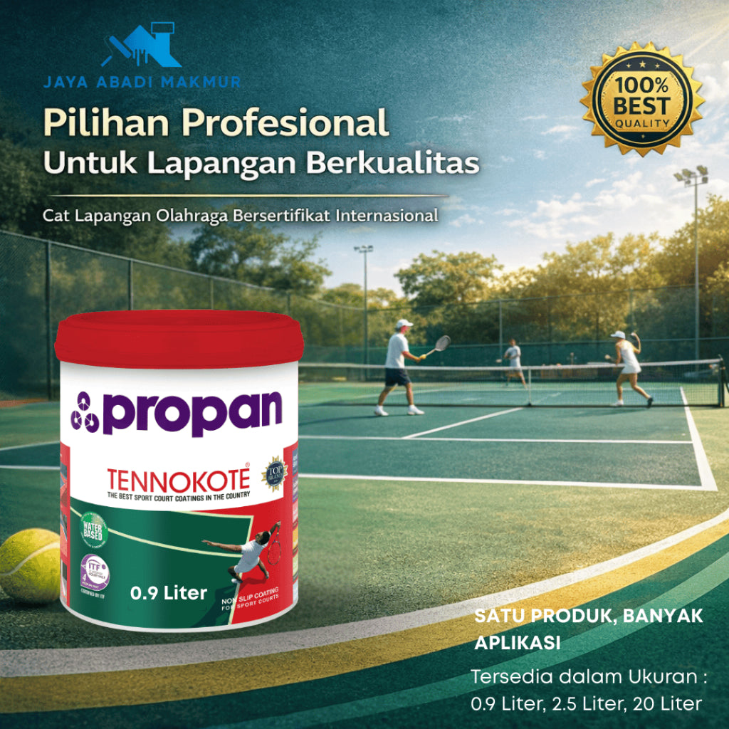 Propan Tennokote TNK-1000 4.5 kg / Cat Lapangan Olahraga / Katalog Tennokote/ Warna Custom Tinting